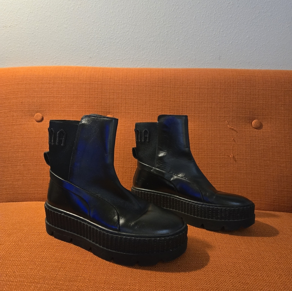Puma Black Ankle Booties